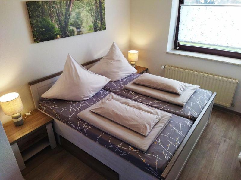 Ferienwohnung Familie Pohle リュベナウ エクステリア 写真